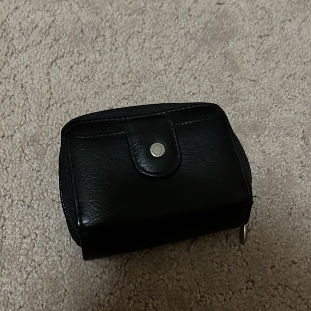 Options leather wallet